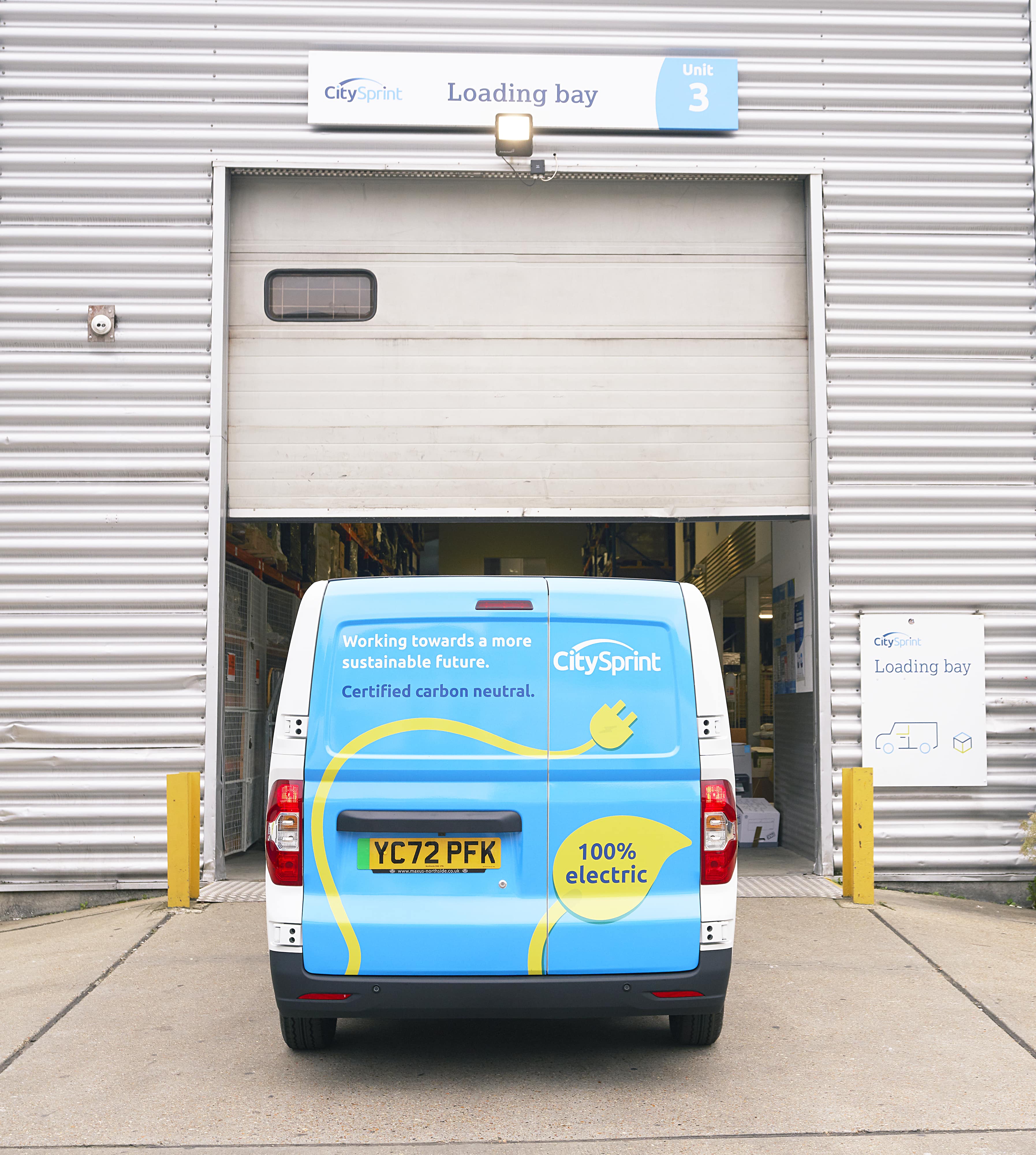 Sustainable courier environmentally friendly deliveries CitySprint